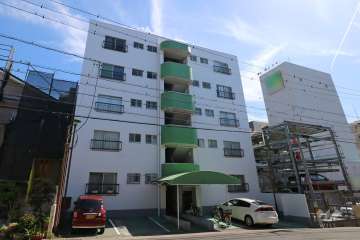 グリーンハイツの外観（北東側から）