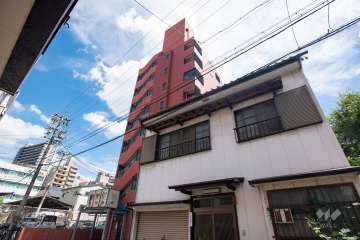 ハピネス那古野の外観（北西側から）