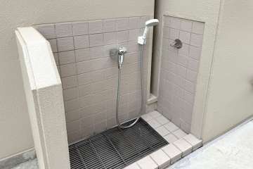 共用部分（ペットの足洗い場）