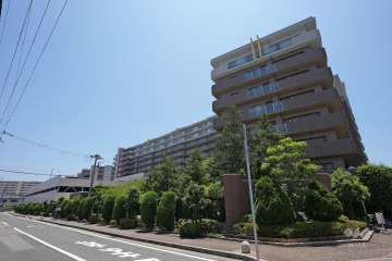 シティオガーデン西宮の外観（北西側から）