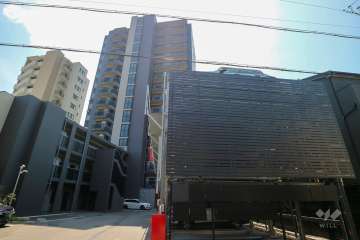 レーベン千種吹上 AVANCAの外観（北西側から）