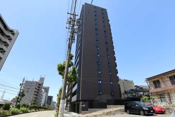 オープンレジデンシア瑞穂公園の外観（東側から）