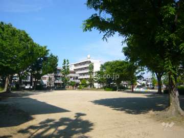 敷地北東側に広がる『巽公園』