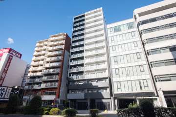 プレサンス葵デュリスの外観（南東側から）
