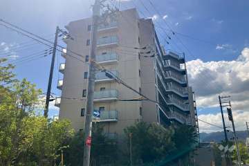 ジオ西宮コートテラスの外観（東側から）