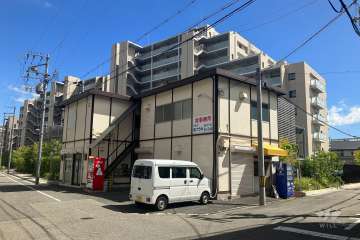 ジオ西宮コートテラスの外観（北西側から）
