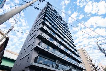 オープンレジデンシア東別院の外観（南西側から）