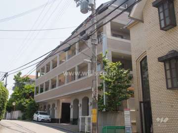 ロイヤル芦屋川の外観（北西側から）