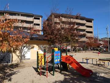 コート芦屋三条町の外観（南西側から）