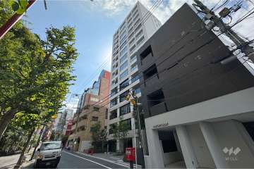 アトラス恵比寿景丘の外観（北西側から）