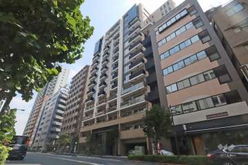 ピアース大井仙台坂の外観（西側から）　