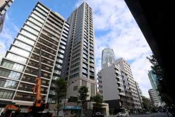 シティタワー虎ノ門の外観(西側から)