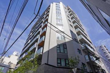 リビオレゾン三田の外観（南東側から）