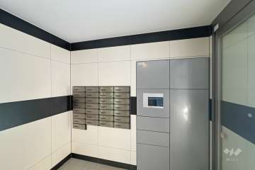 共用ポストと宅配ボックス