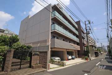 ヴァースクレイシアIDZ中馬込の外観（南西側から）