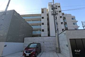 プレミスト上小田井レジデンスの外観（北側から）