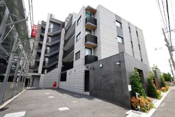 リビオ高槻ガーデンの外観（北東側から）