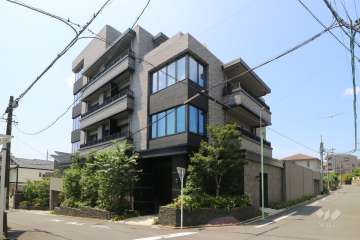 グランドメゾンThe覚王山向陽町の外観（北東側から）