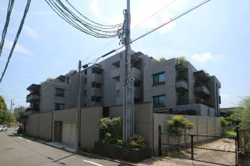 グランドメゾンThe覚王山向陽町の外観（北西側から）