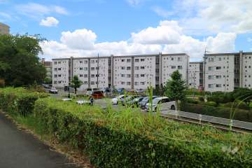 天白第一住宅10号棟の遠景