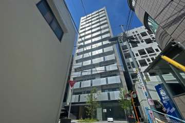 ピアース渋谷の外観（南東側から）