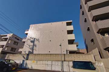 パーソネージュ目黒不動前第２の外観（北東側から）