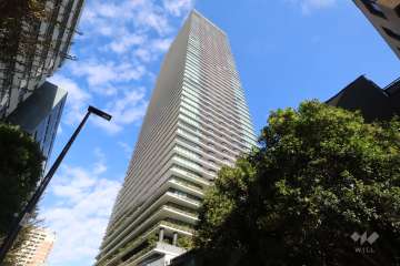 虎ノ門ヒルズレジデンシャルタワーの外観(南西側から)