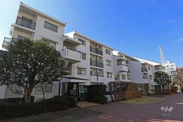 パークシティ溝の口G棟の外観（北東側から）