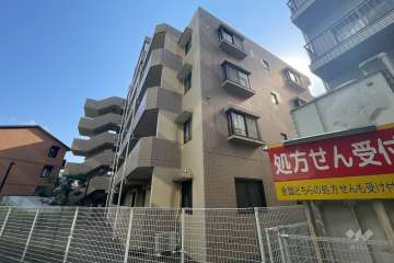 リベール武蔵中原の外観（北側から）