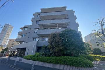 ハウス武蔵小杉の外観（西側から）