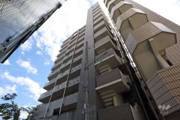 アルステージ新丸子の外観（北東側から）