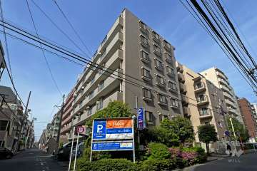 藤和シティホームズ武蔵小杉の外観（南西側から）