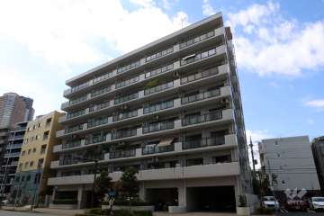 クリオ武蔵小杉壱番館の外観(北東側から)