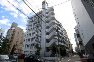 クリオ武蔵小杉壱番館の外観(北西側から)