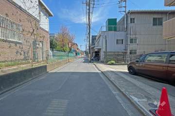 敷地北側道路
