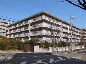 夙川台グリーンマンションの外観（南西側から）