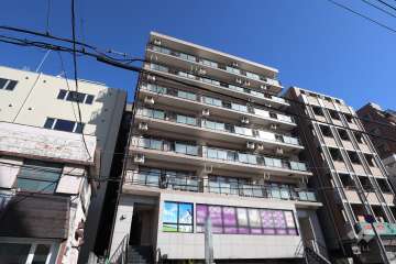 マイキャッスル武蔵小杉Ⅲの外観（北西側から）