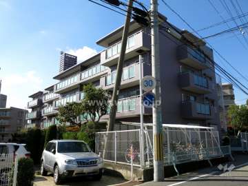 山の手パラツィーナセシリアA館の外観（南東側から）