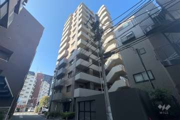 新丸子パークホームズの外観（北東側から）