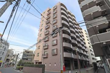 クレッセント新丸子2の外観(南西側から)