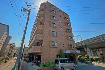 
ダイアパレス元住吉の外観（北東側から）
