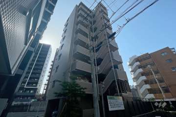 菱和パレス武蔵小杉の外観（南西側から）　