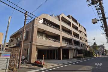 ヒルズ元住吉の外観(北西側から)