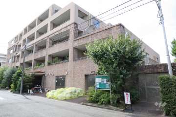 元住吉ハイライズガーデンスフィアの外観(北東側から)