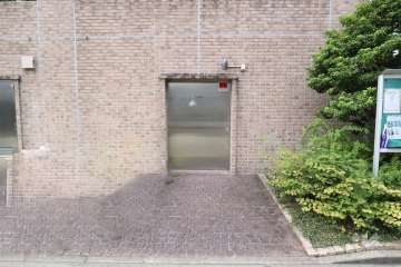 駐輪場の出入り口