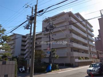 ディークラディア西宮の外観（北西側から）