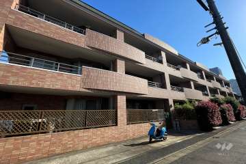 ラコスタ13小杉南の外観（南西側から）