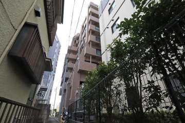 グランイーグル元住吉の外観（南東側から）