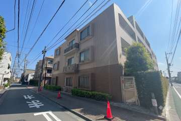 グランヒルズ武蔵新城の外観（北西側から）　