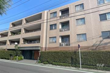 グランヒルズ武蔵新城の外観（南西側から）　